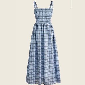 NWT JCREW SMOCKED DRESS